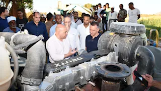  تدابير عاجلة من محافظ أسوان لحل أزمة الري بقرى العون الغذائي