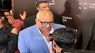 بالصور- وصول بيومي فؤاد ونجوم فيلم شيش دو للاحتفال بالعرض الخاص