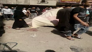  مصرع سيدة حامل دهسا بشاحنة قمامة وسط فوضى الإشغالات في العمرانية 