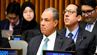 وزير الخارجية يشارك في الاجتماع الوزاري للتحالف العالمي لتنفيذ حل الدولتين