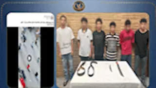 "هزار قلب بخناقة".. 6 طلاب يتشاجرون بالأسلحة البيضاء والأحزمة في الفيوم