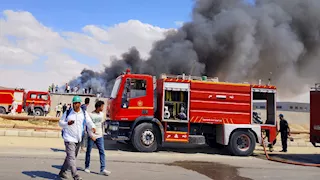 ارتفاع حصيلة ضحايا حريق مصنع هينج شينج بالإسماعيلية إلى 20 مصاباً -صور