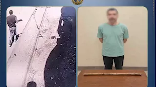 "ضربها بعصا على رأسها".. ضبط شخص اعتدى على سيدة وموظف بالبحيرة