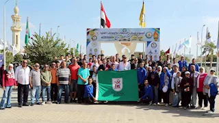 "من قلب الصعيد.. نبدع".. كرنفال شبابي بمشاركة 31 جامعة في شوارع المنيا - فيديو وصور