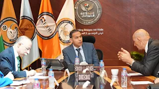  الرقابة المالية تبحث مع اتحاد هيئات الأوراق المالية العربية تطوير سوق المال