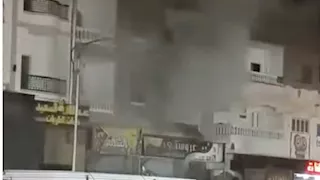 السيطرة على حريق داخل شقة بمدينة السلام في السويس - صور