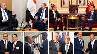وزير الخارجية يجري لقاءات مكثفة مع وزراء الخارجية العرب في نيويورك 