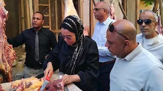 خلال أسبوع.. ضبط 1581 كيلو لحوم ودواجن فاسدة بأسواق المنيا 