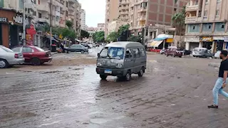  العامرية الأكثر غزارة.. خريطة هطول الأمطار على الإسكندرية -صور