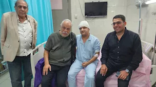 بعد استئصال ورم في المخ.. تامر دهب يوجه الشكر لـ أشرف زكي ومسعد فودة