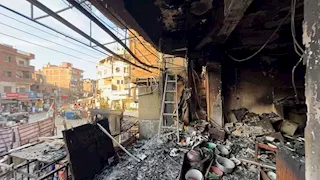 ننشر نتائج معاينة المعمل الجنائي لحريق مطعم سنهور بالفيوم