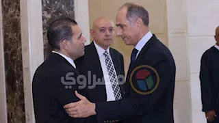 الخطيب وجمال مبارك وشخصيات عامة في عزاء المستشار أحمد الزند | صور
