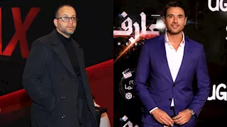 محمد رشيدي ينشر صورة تجمعه بـ أحمد عز من تحضيرات فيلم العارف 2