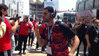 بالصور.. منتخب مصر يصل إلى ملعب جوبا استعدادًا لمواجهة جنوب السودان 
