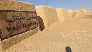 العمالقة المدفونة تحت الرمال.. ما السر الذي يخفيه قاع "البحر الميت" في الفيوم؟ (صور)