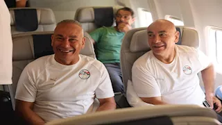 بالصور.. تحرك بعثة منتخب مصر من جنوب السودان