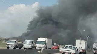وفاة 2 من المصابين في حريق مصنع البحيرة