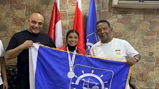من بورسعيد إلى منصة العالم.. بسملة العربي تحصد فضية الكيك بوكسينج
