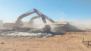 728 فدانًا و17 قرار إزالة.. حملة جديدة لجهاز العلمين الجديدة ضد التعديات - صور