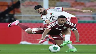 التعادل الإيجابي يحسم مباراة الإمارات وقطر في كأس الخليج 27
