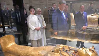 انتصار السيسي عن المتحف المصري الكبير: حين تعجز الكلمات عن وصف عظمة الحضارة (صور)