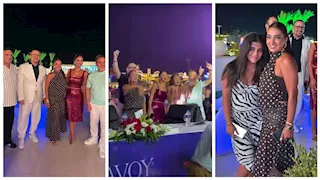 روجينا مع نجوم الفن في شرم الشيخ بكواليس "Egypt Got Talent"