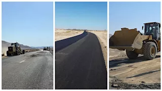15 صورة.. الطرق والكباري تنفي سوء حالة طريق قفط/القصير وتكشف حقيقة التطوير