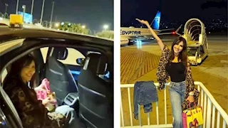بالصور| مي عمر تصل إلى لبنان وتستعد لحضور حفل الموريكس دور
