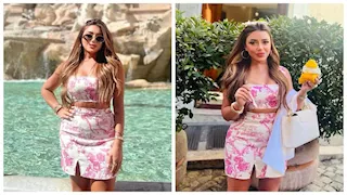 سارة سلامة تستمتع بأجواء الصيف في أحدث ظهور لها بإيطاليا
