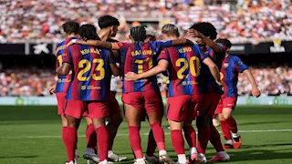 تحت أنظار عبد الكريم.. برشلونة يكتسح فالنسيا برباعية في الدوري الإسباني