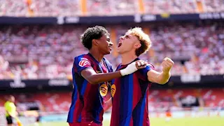 لحظة بلحظة.. برشلونة 4-0 فالنسيا.. هدف ملغي