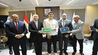 وزير العمل ومحافظ القاهرة يكرمان أوائل خريجي مركز المطرية للتدريب