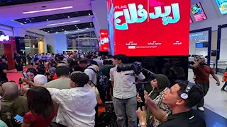 بطولة أحمد حاتم.. الصور الأولى من العرض الخاص لـ فيلم ريد فلاج