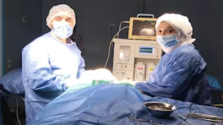 بشقوق تجميلية دون ندبات.. نجاح جراحة دقيقة لإعادة بناء عظام الوجنة ومحجر العين لشاب بالدقهلية