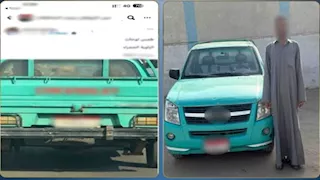 هرباً من الرادار.. سقوط سائق نقل طمس اللوحة المعدنية لسيارته في القليوبية