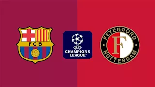 ملخص مباراة برشلونة وفينورد بدوري أبطال أوروبا