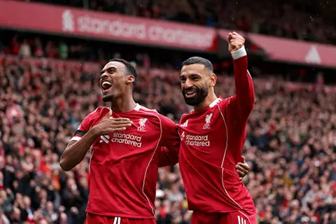 دقيقة بدقيقة.. ديربي ميرسيسايد.. ليفربول 1-0 إيفرتون.. صلاح يصنع (فيديو)