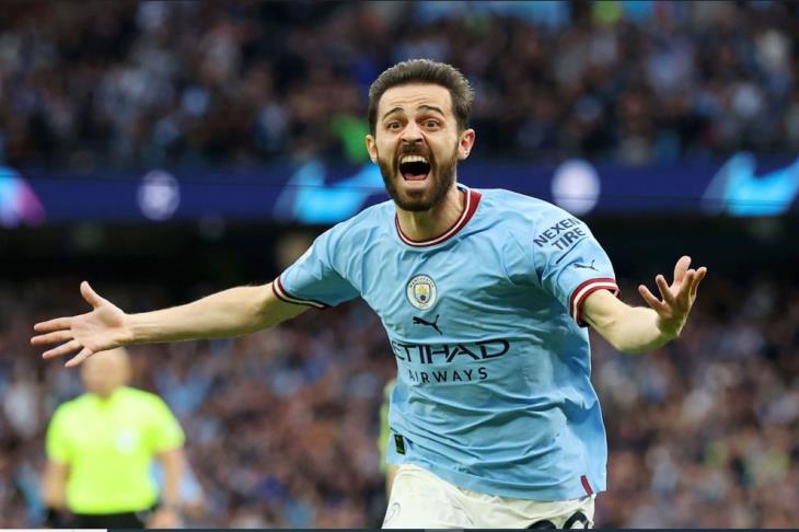 برناردو سيلفا يدمر ريال مدريد بثنائية في 14 دقيقة | يلاكورة