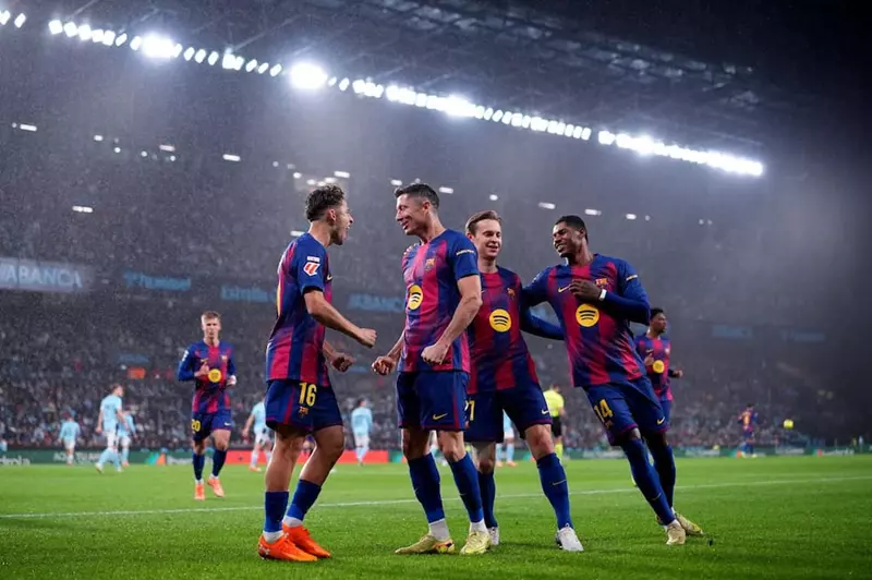 أين كانت قائمة برشلونة في الظهور الأخير على كامب نو؟